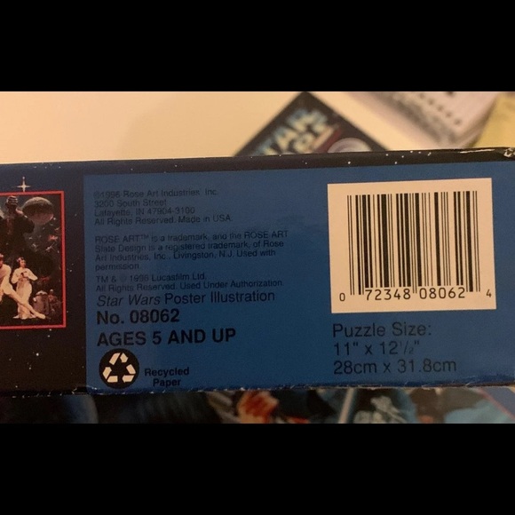 2 Star Wars Vintage Puzzles - Picture 2 of 5